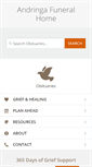 Mobile Screenshot of andringafuneralhome.com